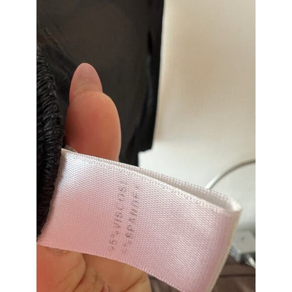 St. John Yellow Label Black Knit Sweater Size Medium Crewneck - Picture 9 of 9